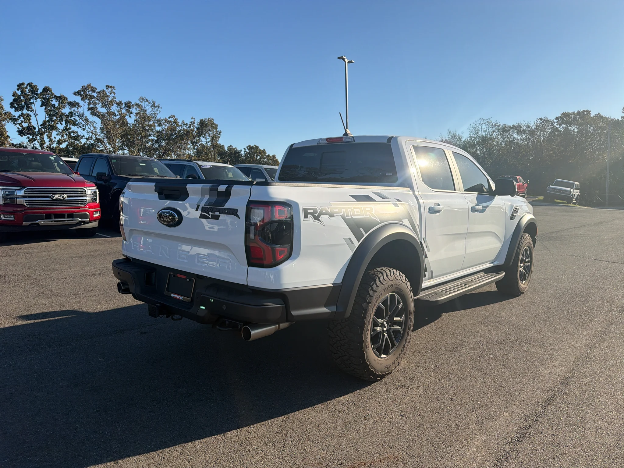 Used 2025 Oxford White Ford Raptor image 5