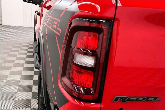Used 2025 Flame Red Clearcoat Ram Rebel image 37
