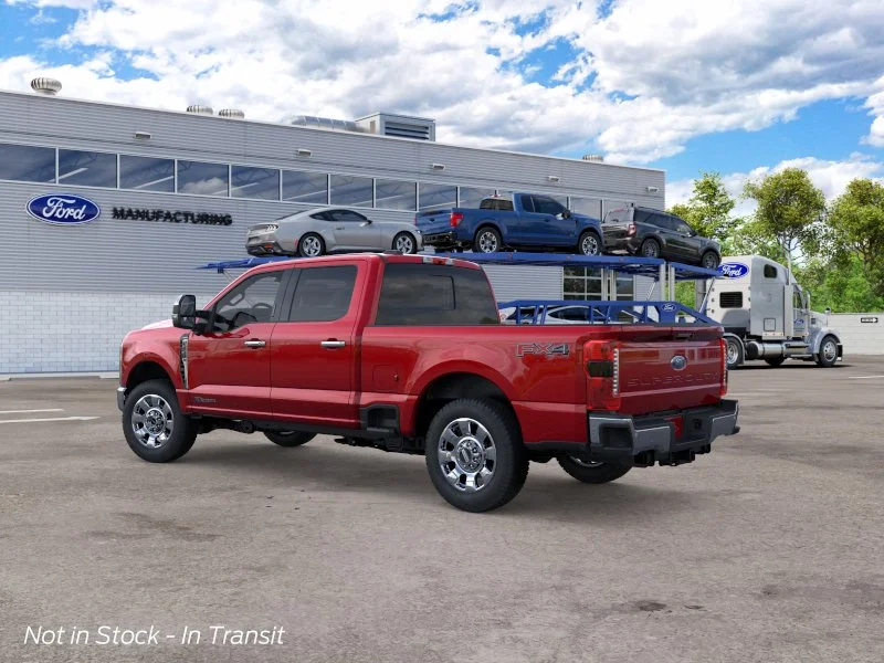 New 2026 Ruby Red Metallic Tinted Clearcoat Ford F-250® Lariat® image 4