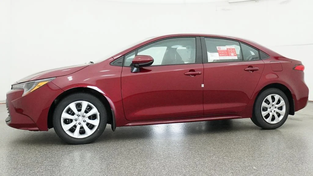 New 2026 Ruby Flare Pearl Toyota LE image 4