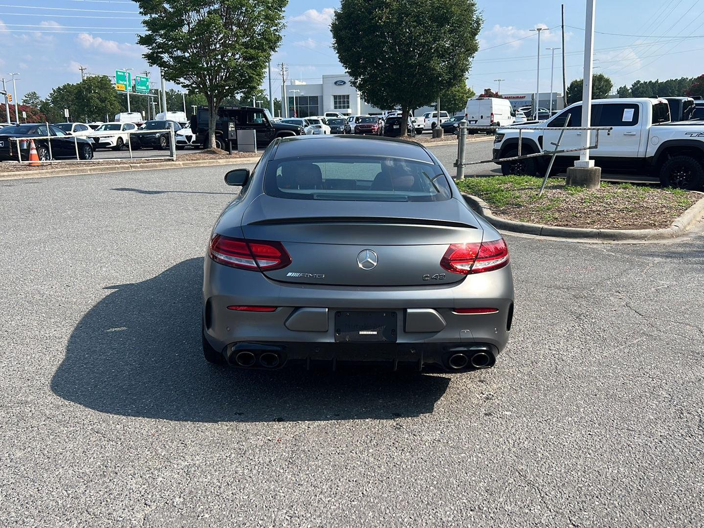 Used 2022 Black Mercedes-Benz AMG® C 43 image 4