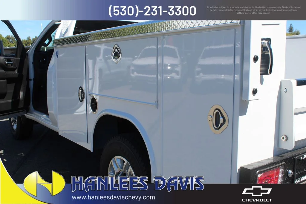 New 2026 White Chevrolet Work Truck image 12