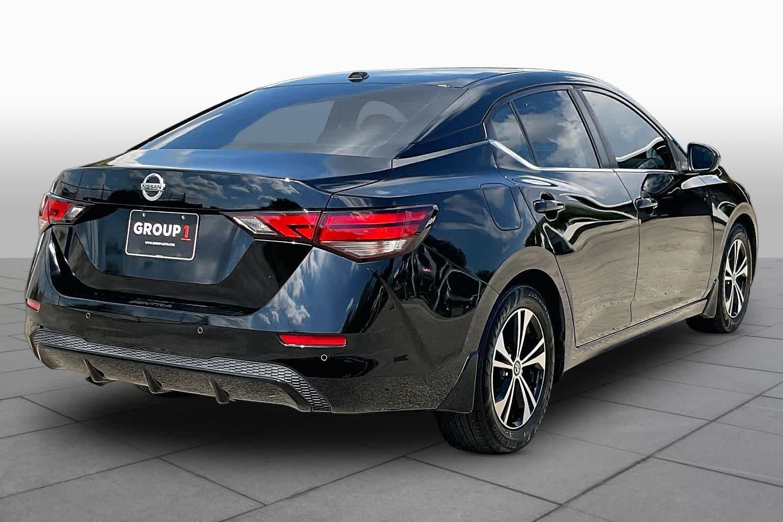 Used 2021 Super Black Nissan SV image 12