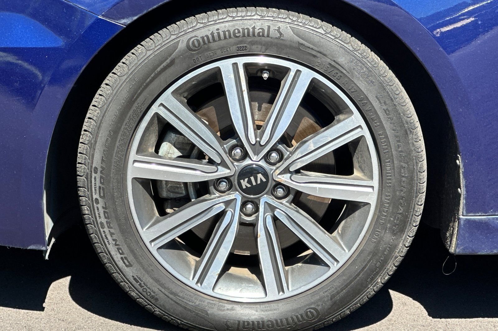 Used 2020 Blue Kia EX image 33