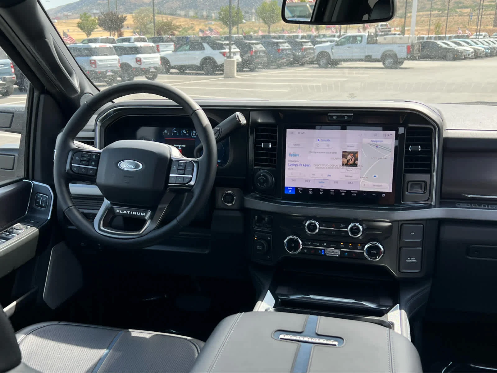 New 2026 Agate Black Metallic Ford F-350® Platinum® image 24