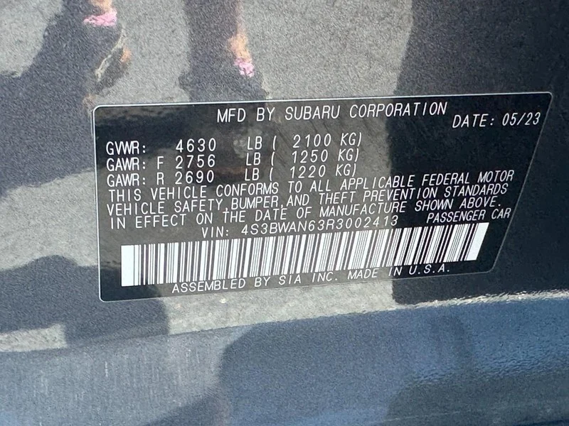 Used 2024 Magnetite Gray Metallic Subaru Limited image 24