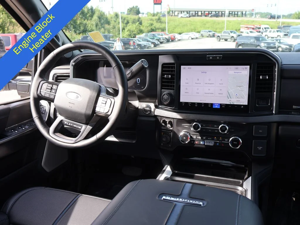 New 2026 Star White Metallic Tri-Coat Ford F-350® Platinum® image 14