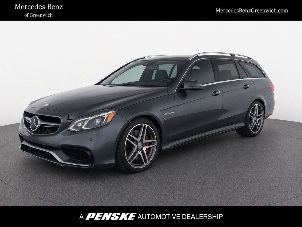 Used 2015 Steel Gray Metallic Mercedes-Benz E 63 AMG® image 1