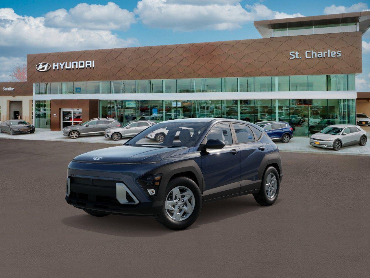 New 2027 Denim Blue Pearl Hyundai SE AWD image 1
