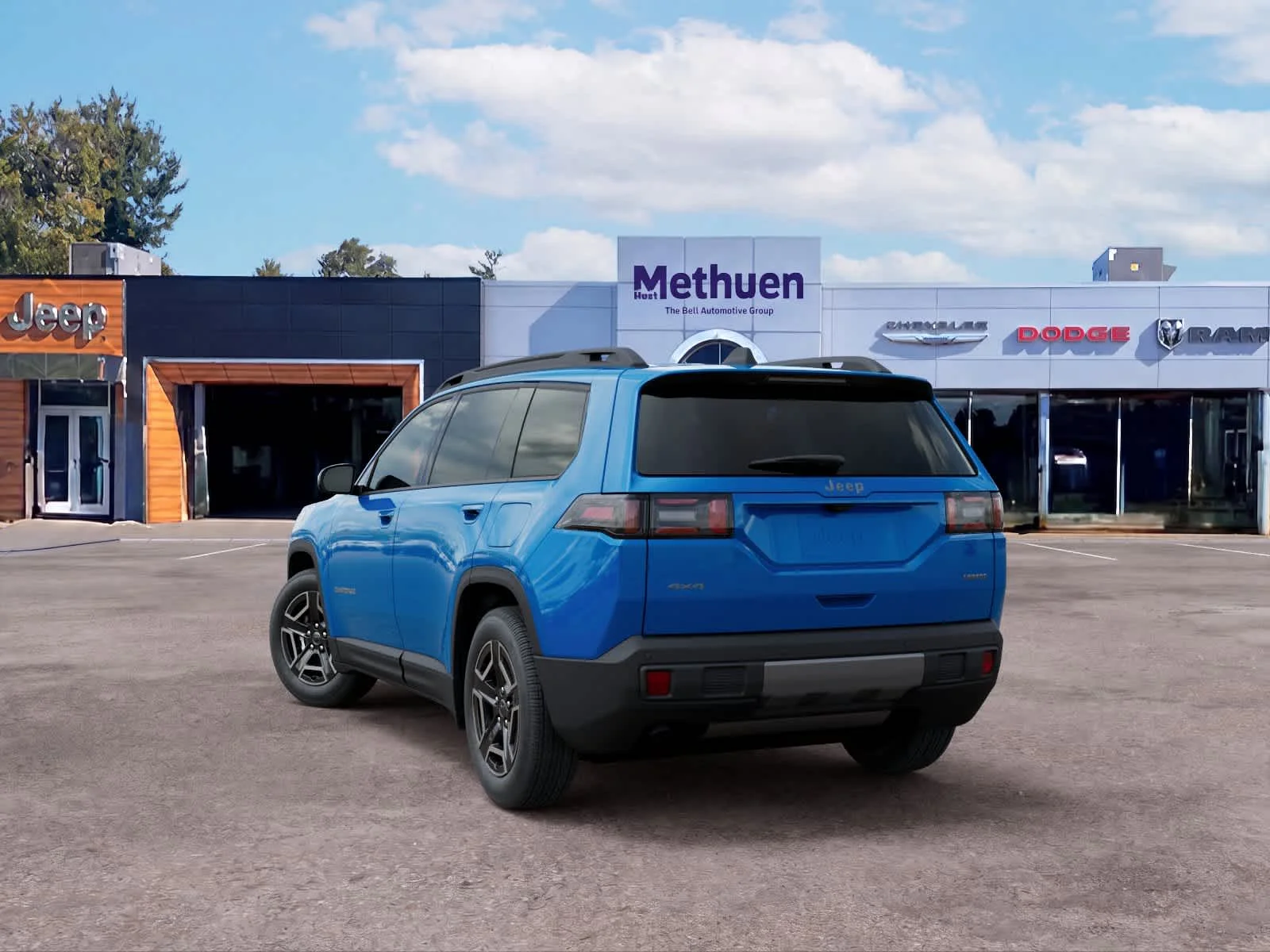 New 2026 Hydro Blue Pearlcoat Jeep Laredo image 3