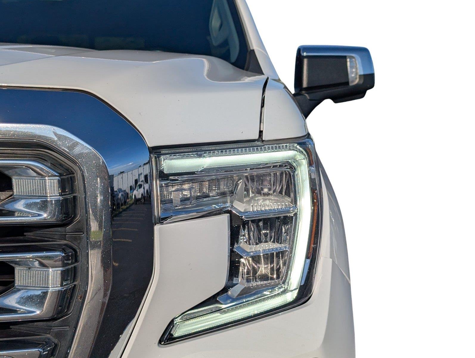 Used 2022 Summit White GMC SLT image 12