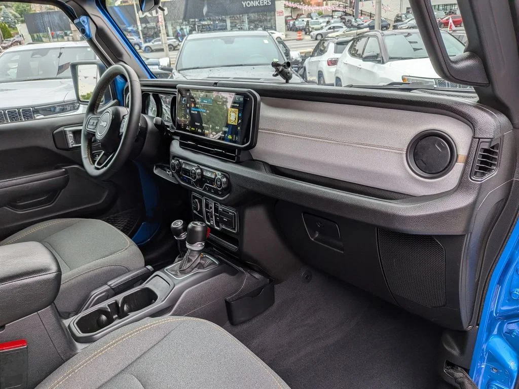 Used 2024 Blue Jeep Sport S 4xe image 23