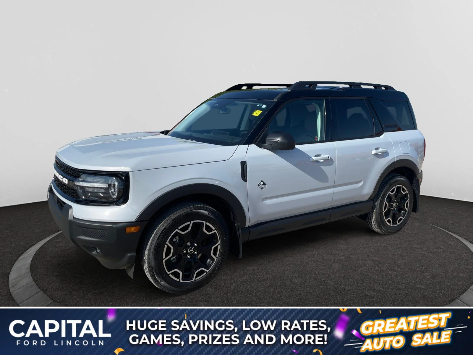 New 2026 Space White Metallic Ford Outer Banks image 1