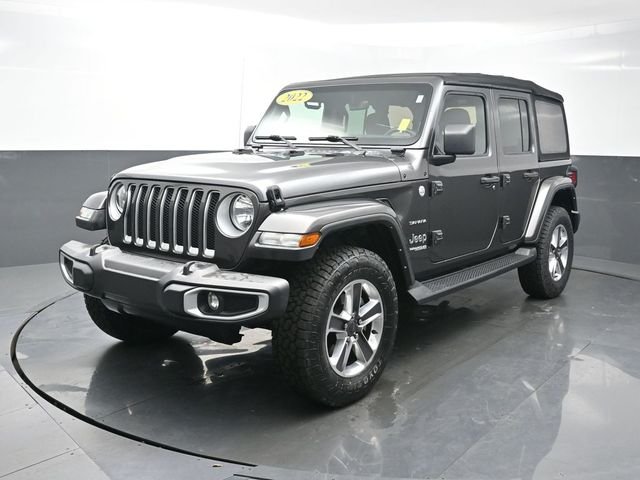 Used 2022 Gray Jeep Unlimited Sahara image 3