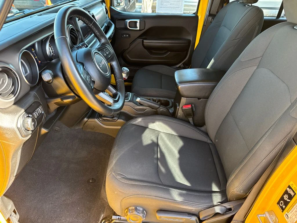 Used 2021 Yellow Jeep Unlimited Sport S image 25