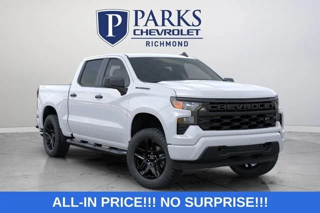 New 2026 Summit White Chevrolet Custom image 2