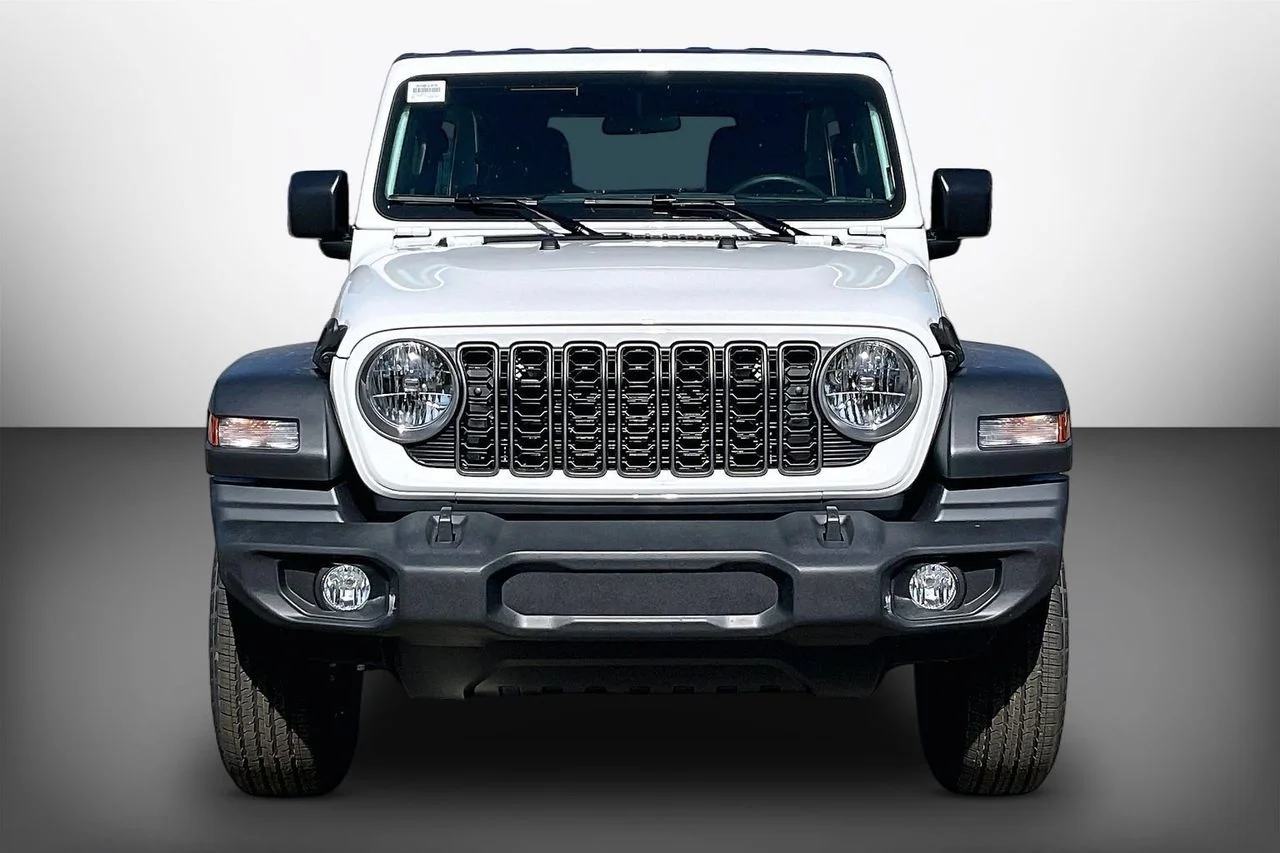 New 2026 Bright White Clearcoat Jeep Sport image 3