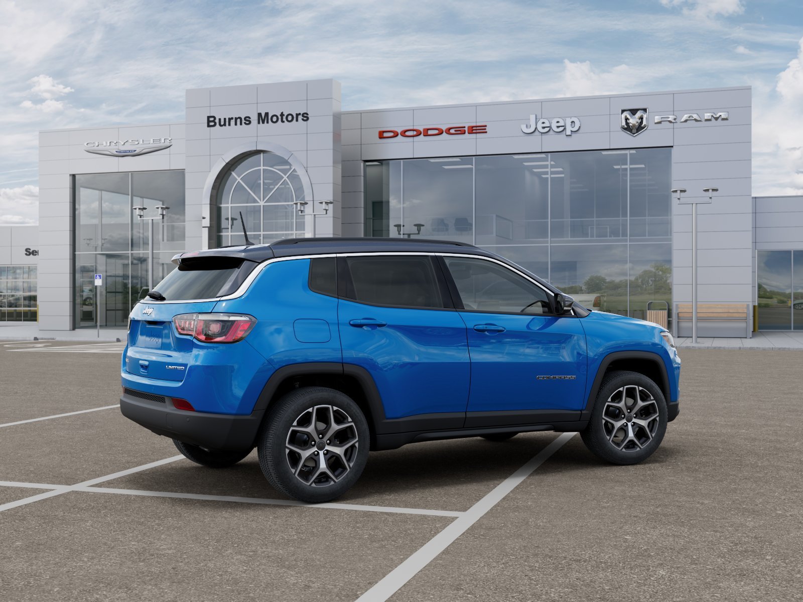New 2026 Hydro Blue Pearl-Coat Exterior Paint Jeep Limited image 30
