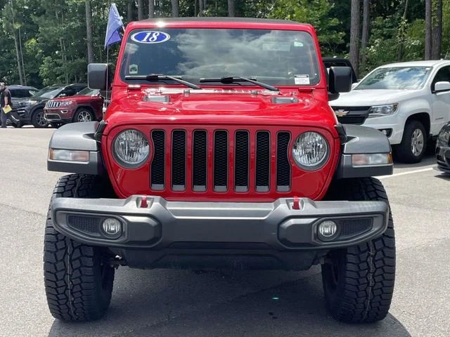 Certified Used 2018 Firecracker Red Clearcoat Jeep Unlimited Rubicon image 28
