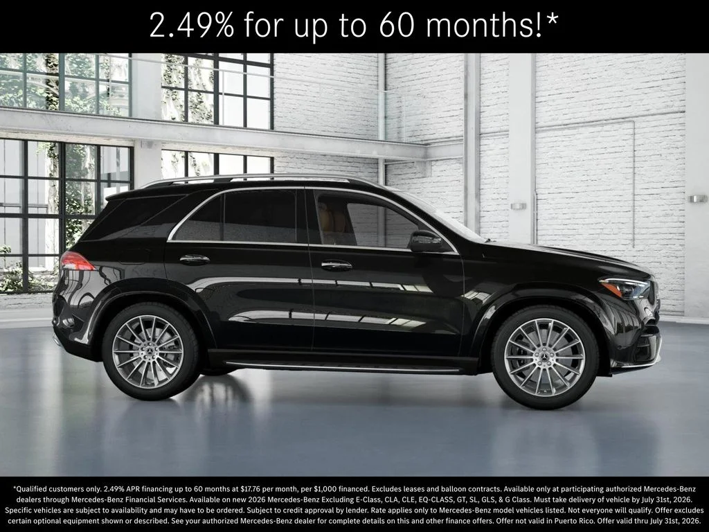 New 2026 Obsidian Black Metallic Mercedes-Benz GLE 580 image 15