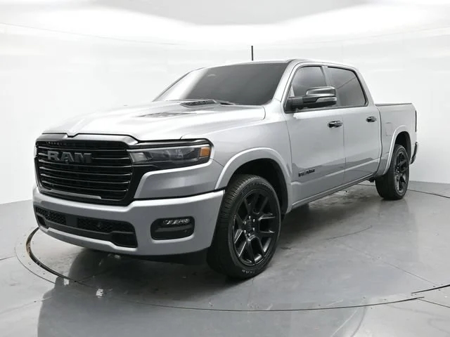 Used 2025 Billet Silver Metallic Clearcoat Ram Laramie image 3