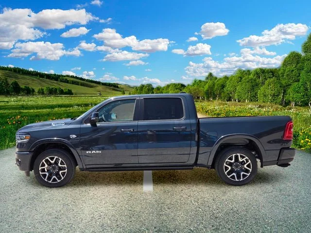 New 2026 Forged Blue Metallic Exterior Paint RAM Laramie image 3