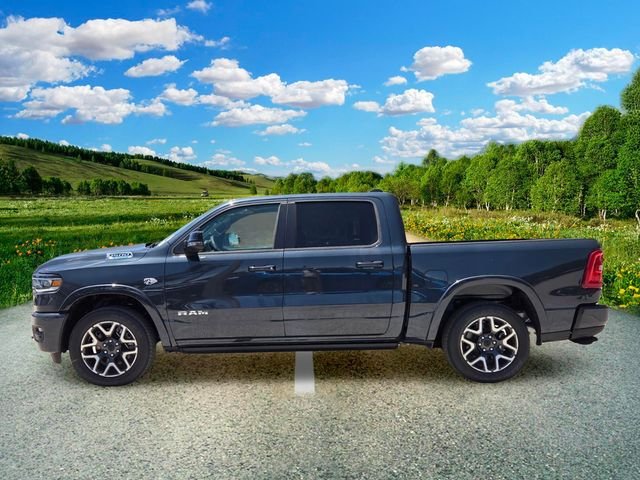 New 2026 Forged Blue Metallic Exterior Paint RAM Laramie image 3