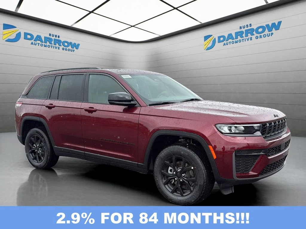 New 2026 Velvet Red Pearl-Coat Exterior Paint Jeep Altitude image 7