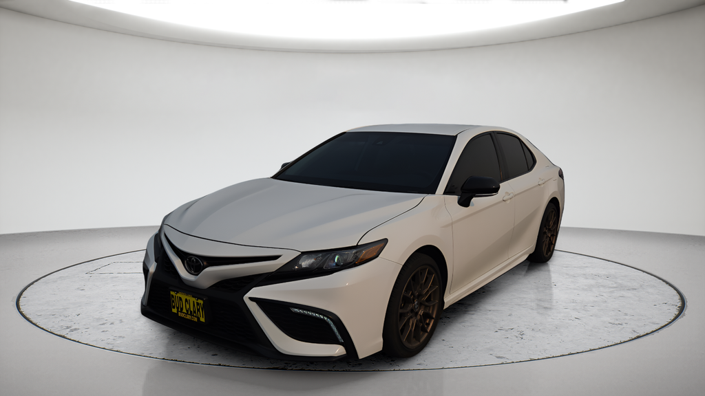 Certified Used 2024 White Toyota SE Nightshade image 11