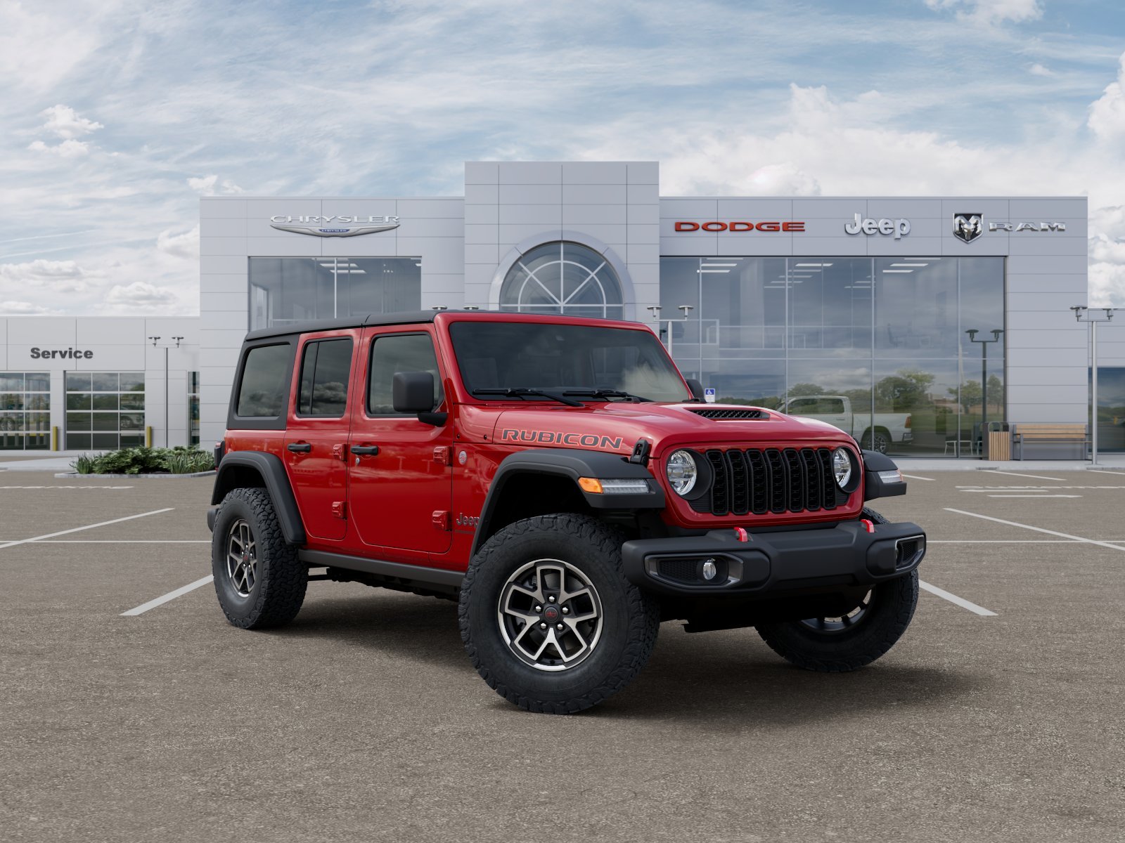 New 2026 Firecracker Red Clear-Coat Exterior Paint Jeep Rubicon image 33