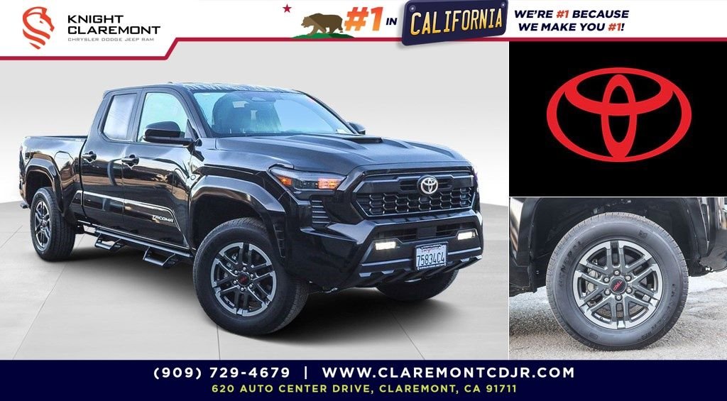 Used 2025 Black Toyota TRD Sport image 1