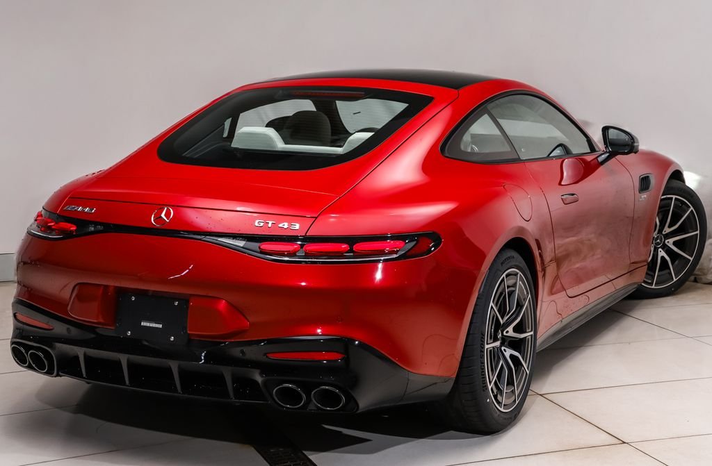 New 2026 MANUFAKTUR Patagonia Red Metallic Mercedes-Benz AMG® GT 43 Coupe image 3