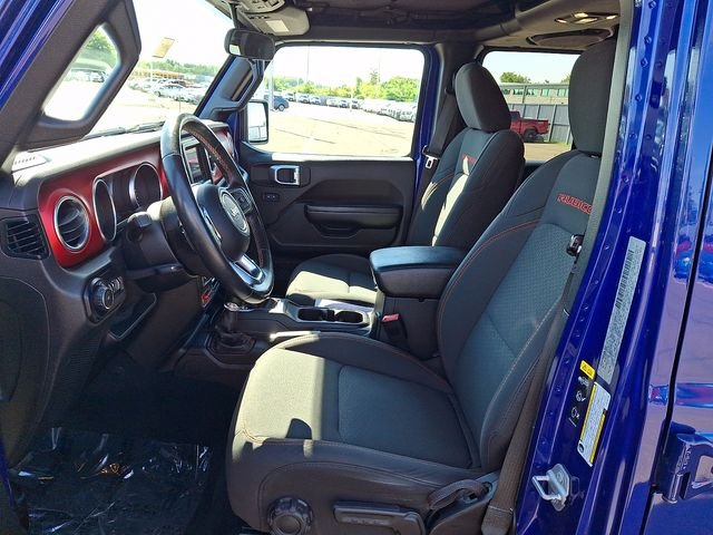 Used 2020 Ocean Blue Metallic Jeep Unlimited Rubicon image 13