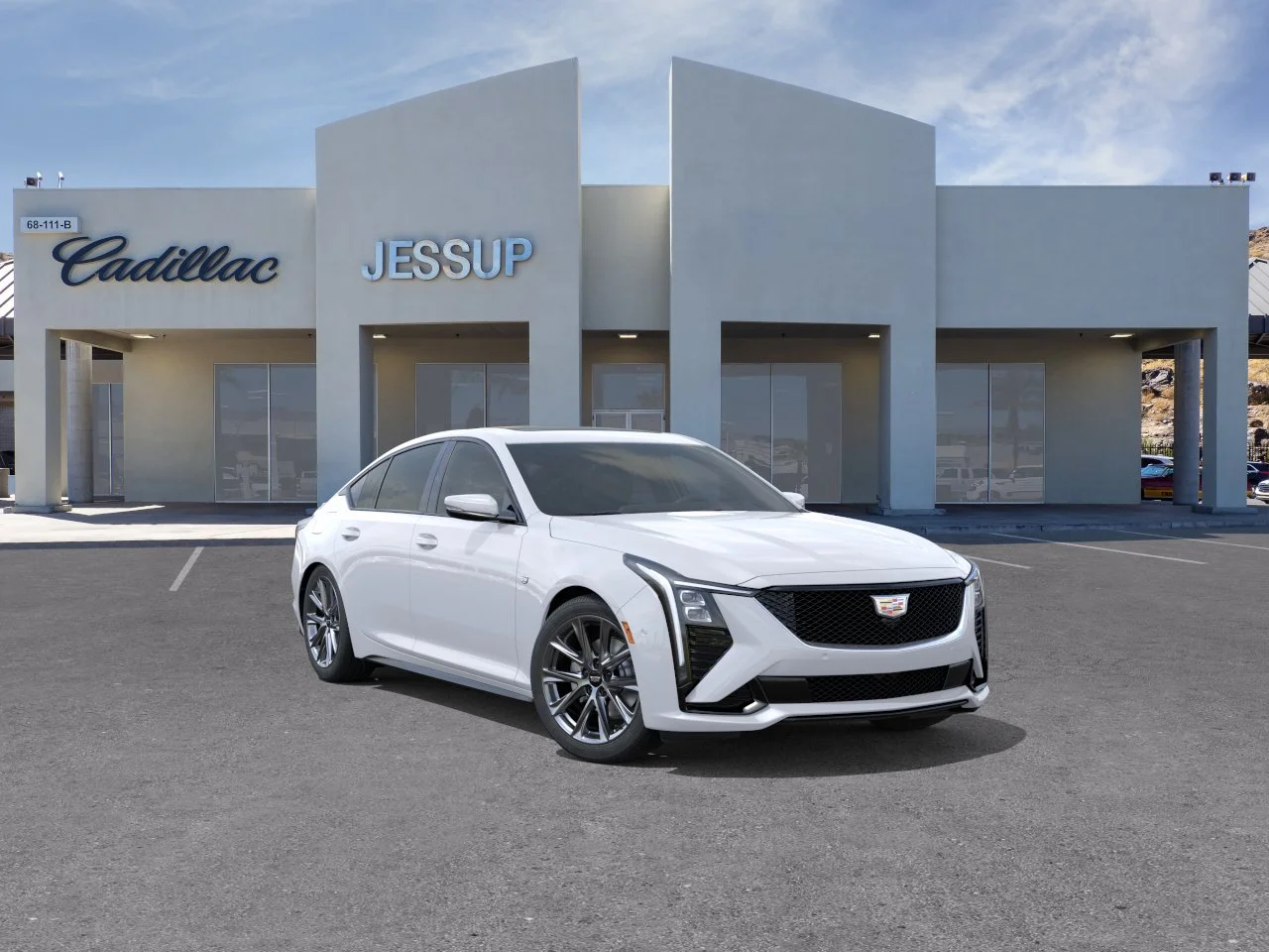 New 2026 Summit White Cadillac Sport image 1