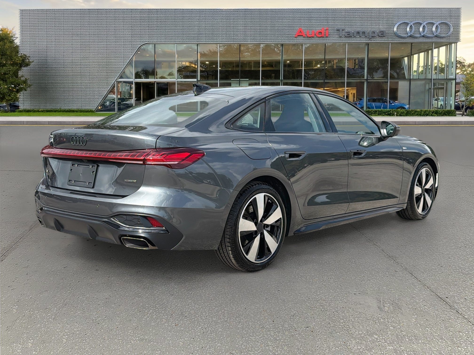 New 2026 Daytona Gray Pearl Effect Audi Premium Plus image 3