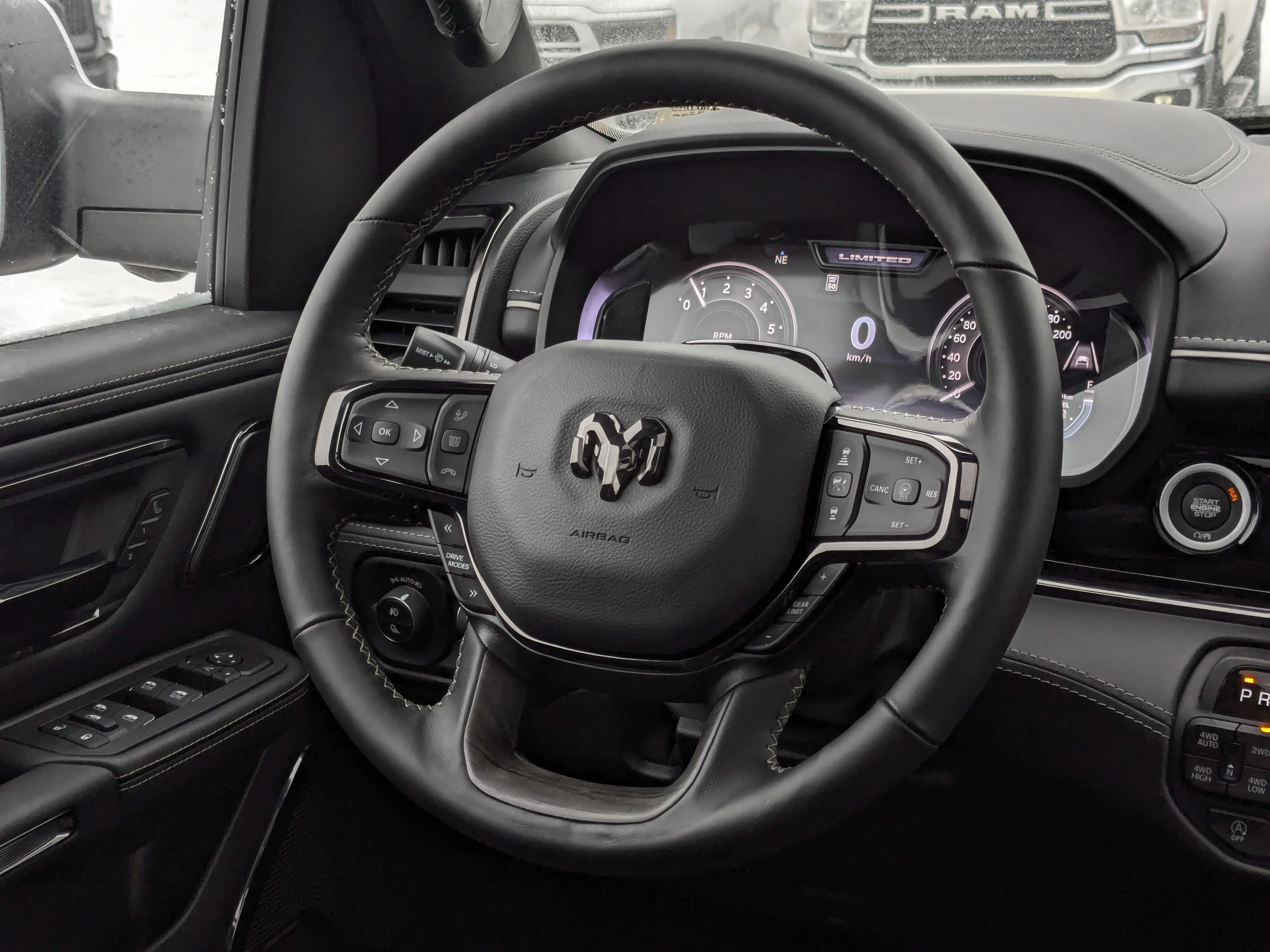 New 2026 Black RAM Limited - PANO SUNROOF - HEADS UP DISPLAY - RAMBOX CARGO & TONS MORE! image 17