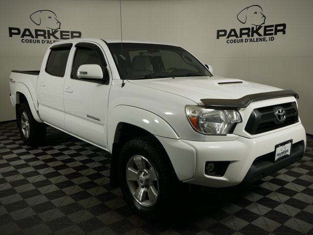 Used 2015 Super White Toyota Double Cab TRD Sport w/ Extra Value Pkg image 4