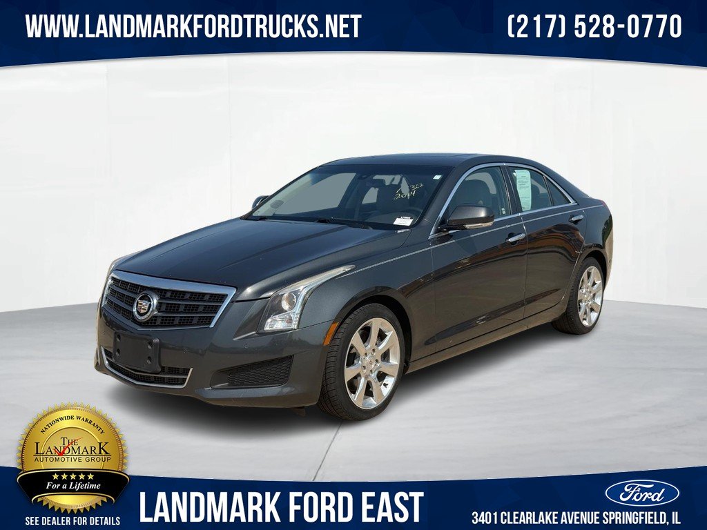 Used 2014 Phantom Gray Metallic Cadillac 4dr Sdn 2.5L Luxury RWD image 1