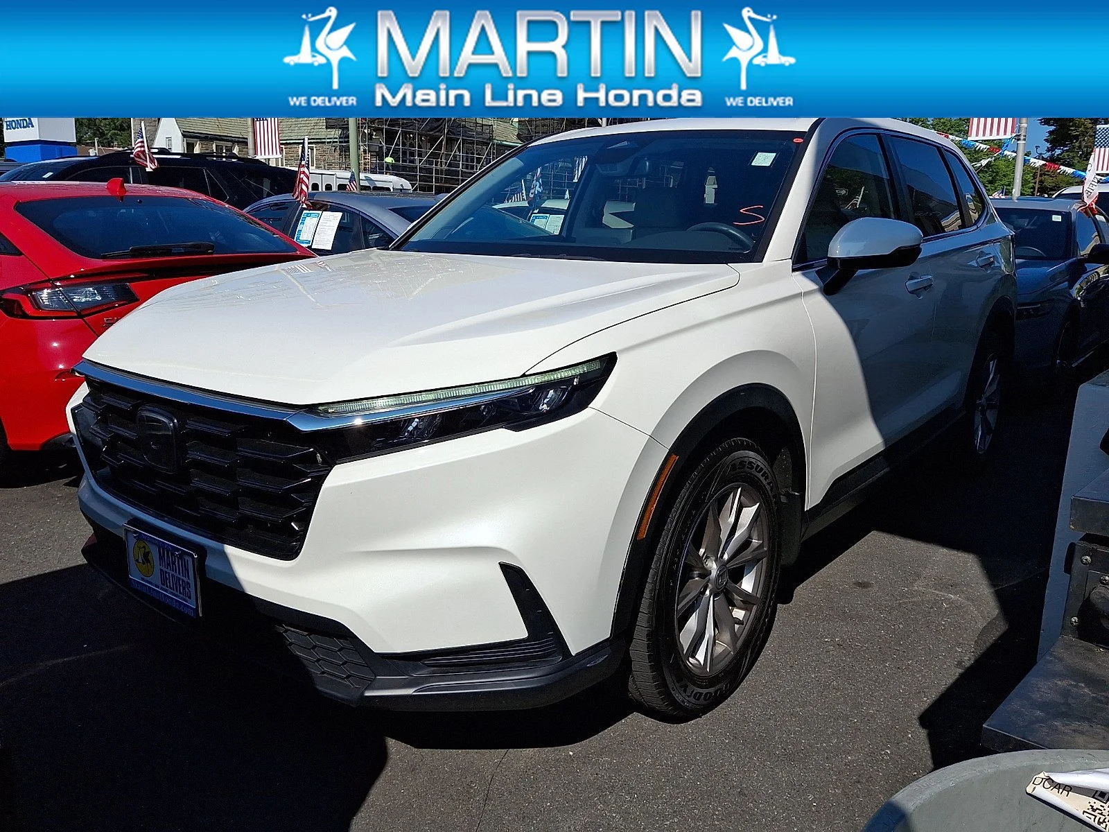 Used 2025 Platinum White Pearl Honda EX image 1
