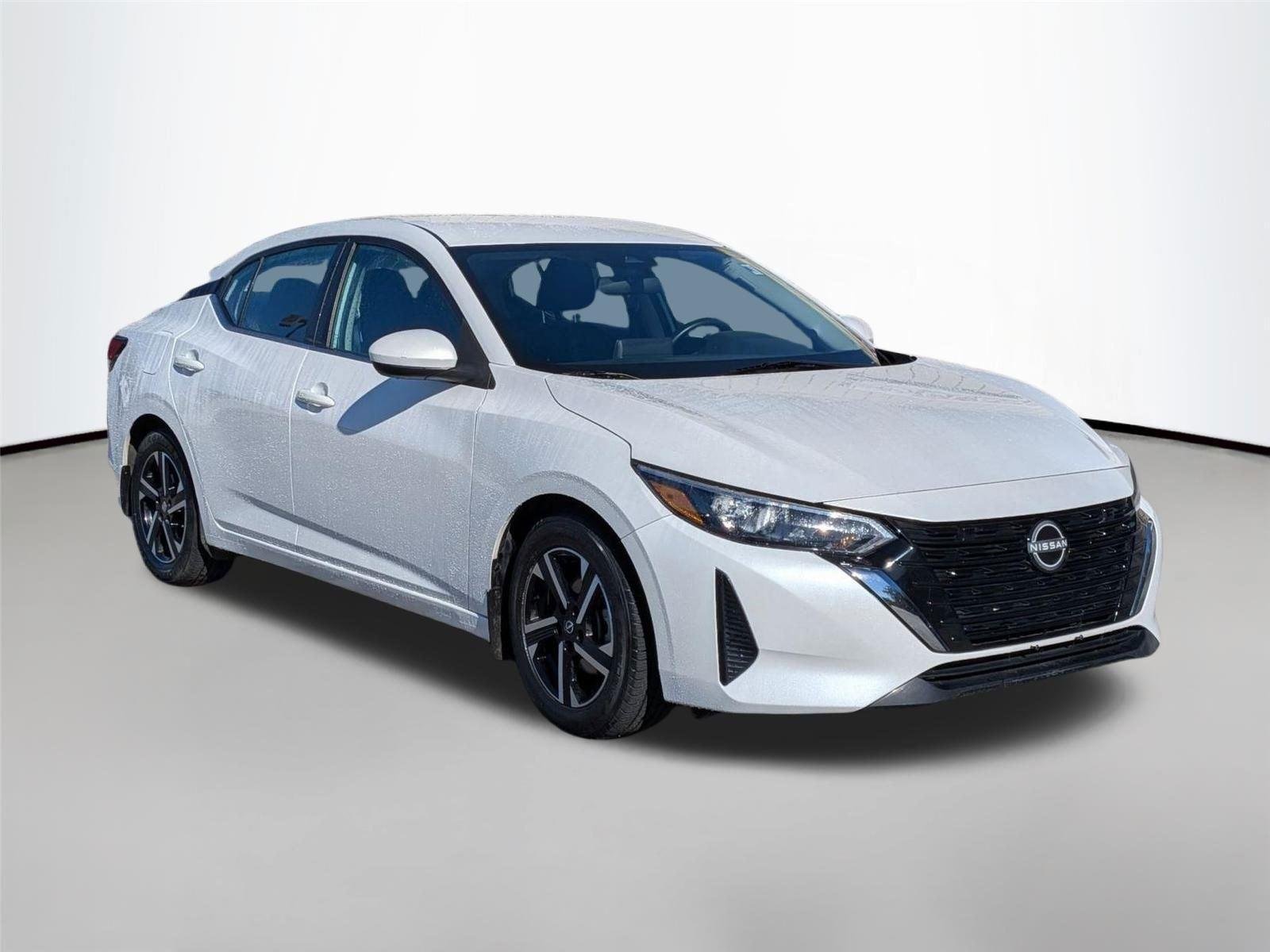 Used 2024 Aspen White Tricoat Nissan SV image 3