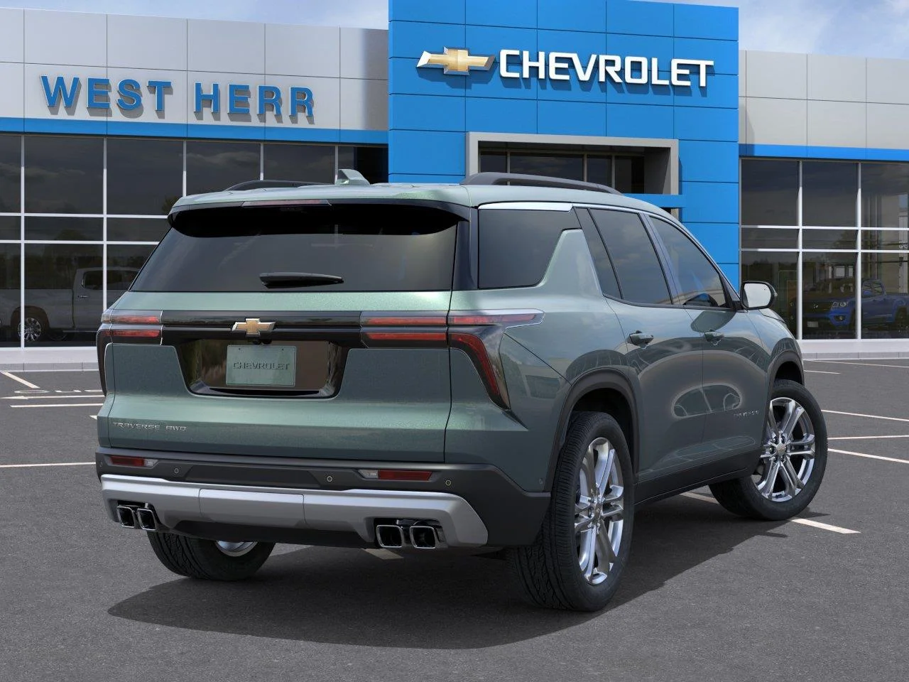 New 2027 Trillium Green Metallic Chevrolet LT image 4