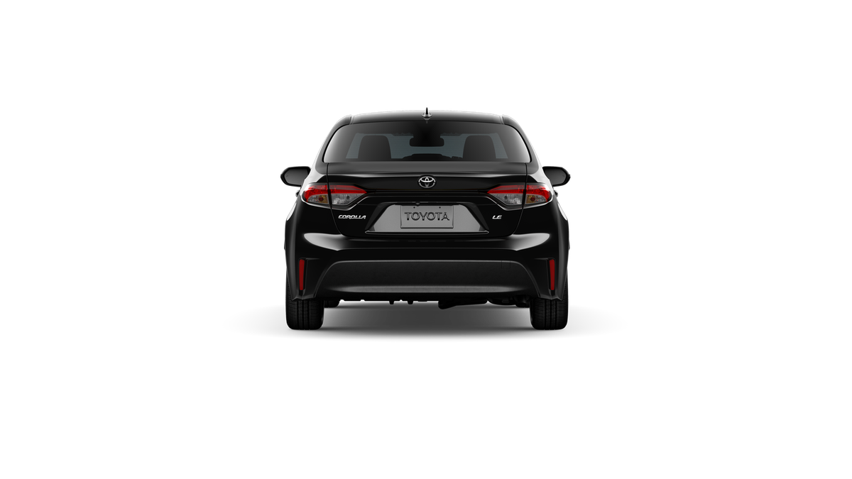 New 2026 Midnight Black Metallic Toyota LE image 5