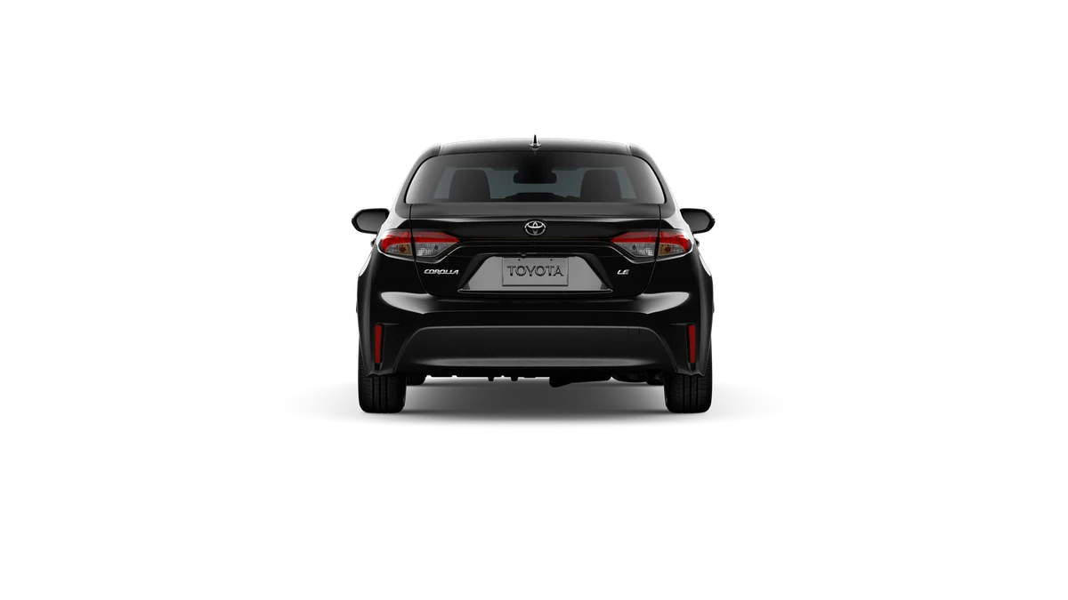 New 2026 Midnight Black Metallic Toyota LE image 8
