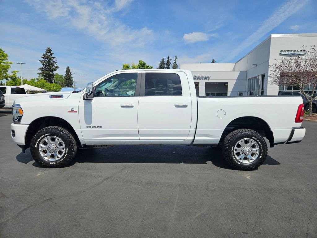 Used 2024 Bright White Clearcoat Ram Laramie image 3