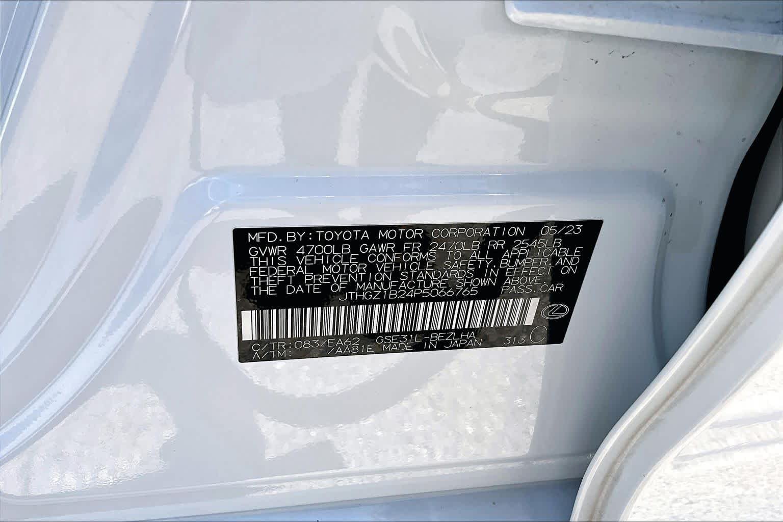 Used 2023 Ultra White Lexus F SPORT image 35
