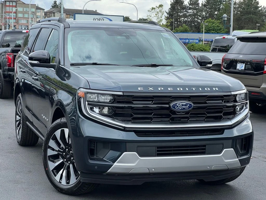 New 2026 Stone Blue Metallic Ford Platinum® image 1
