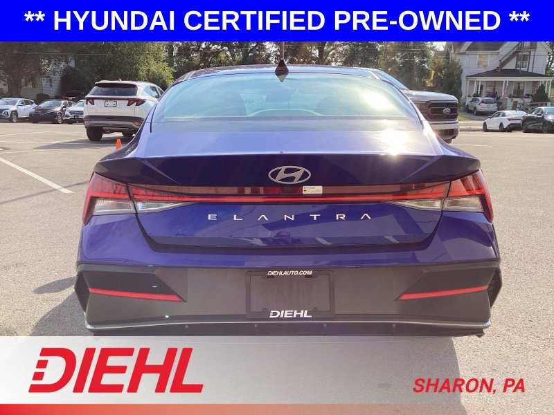 Certified Used 2025 Blue Hyundai SEL Convenience image 6