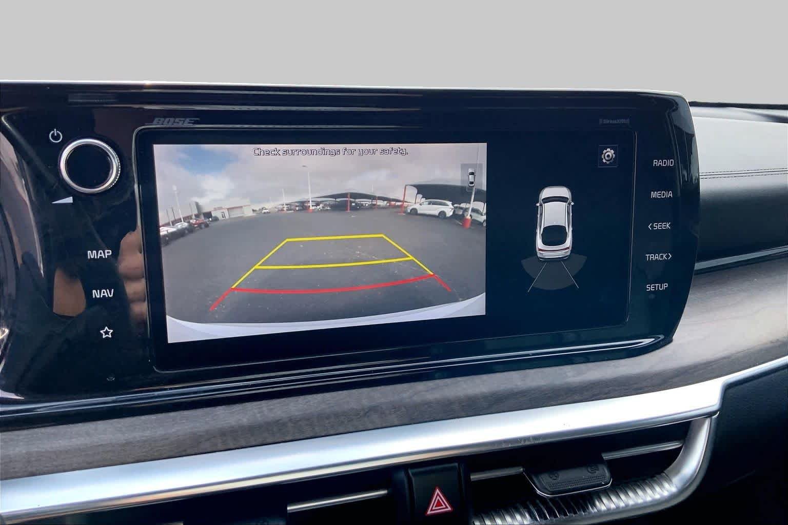Used 2021 Glacial White Pearl Kia EX image 27