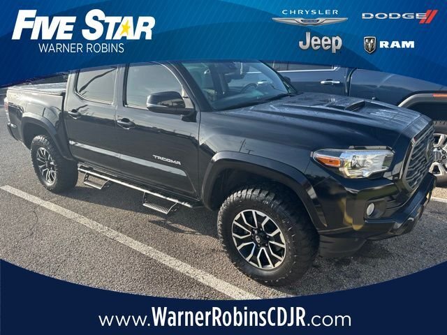 Used 2021 Black Toyota TRD Sport image 1