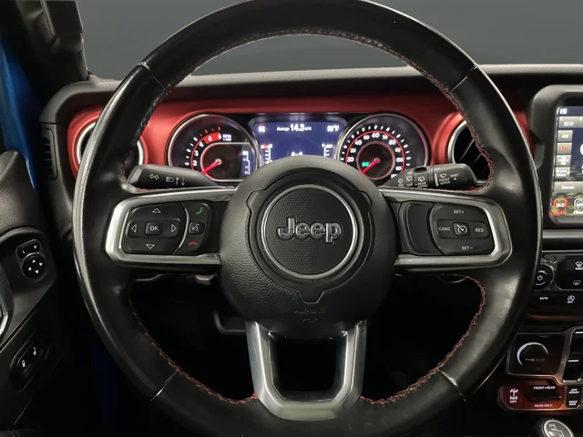 Used 2022 Blue Pearl Jeep Unlimited Rubicon image 14